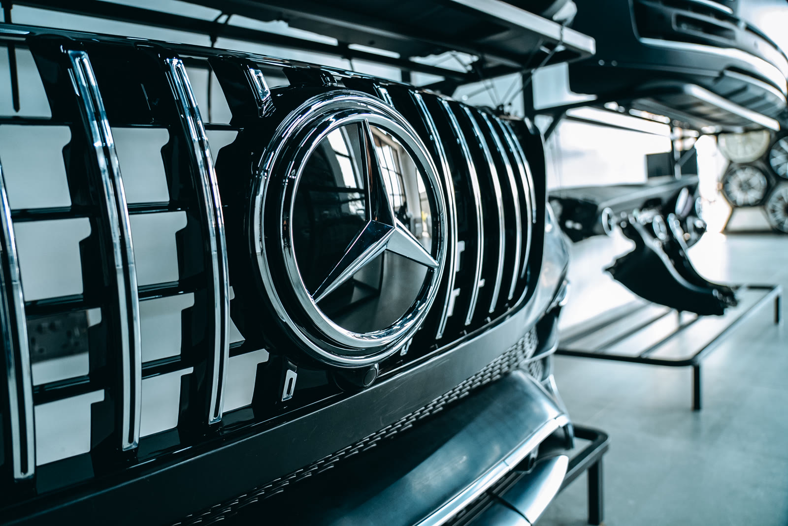 Mercedes G-Class Grille Detail